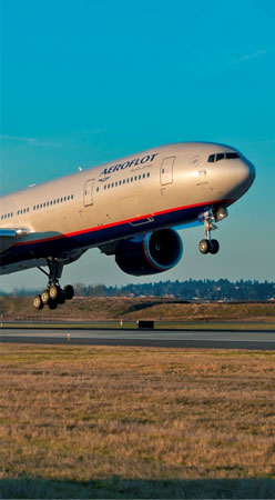 Billiga flyg med Aeroflot