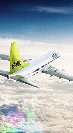 Billiga flyg med Air Baltic