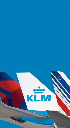Billiga flyg med Air France, KLM och Delta